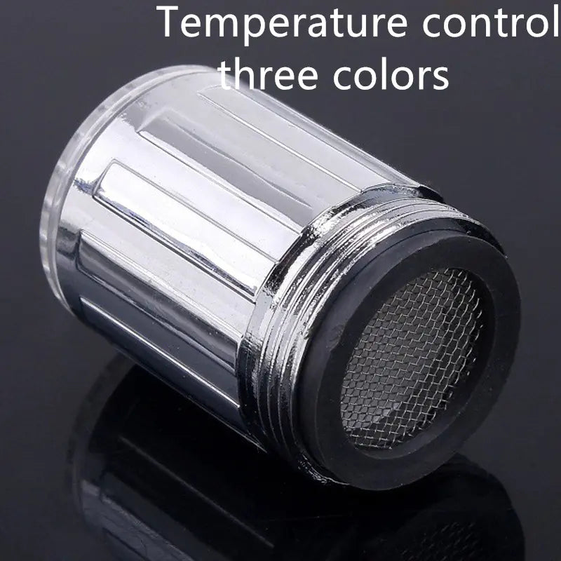 Intelligent LED Temperature-Sensitive Faucet Shower