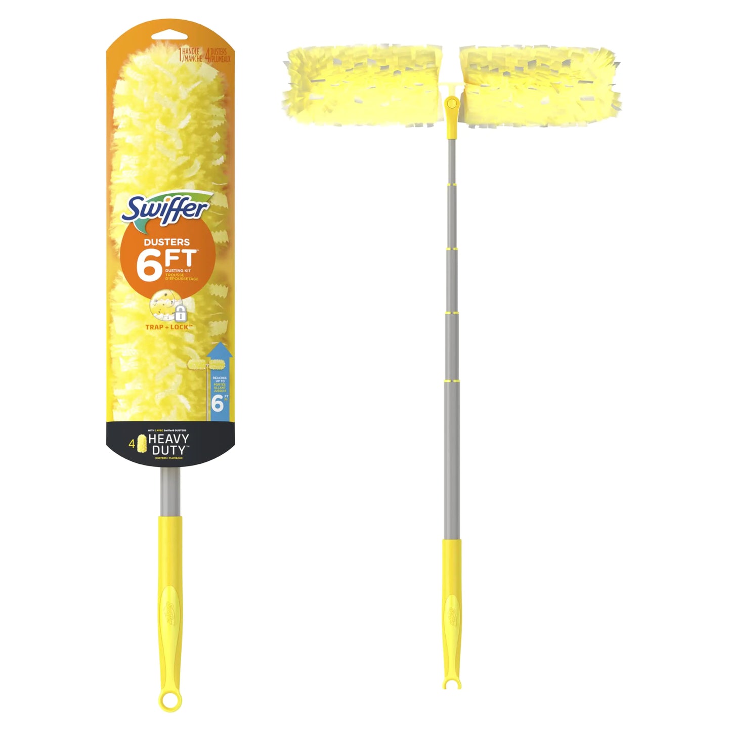 Swiffer Dusters Heavy Duty Starter Kit Super Extender Handle