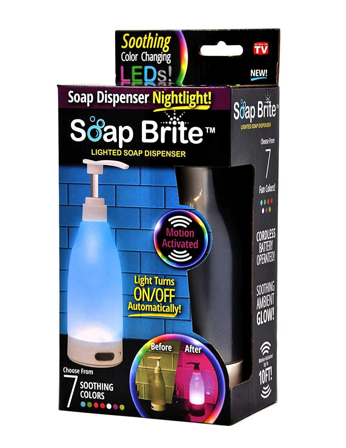 Night Light Sensor Soap Dispenser for Liquid Soap