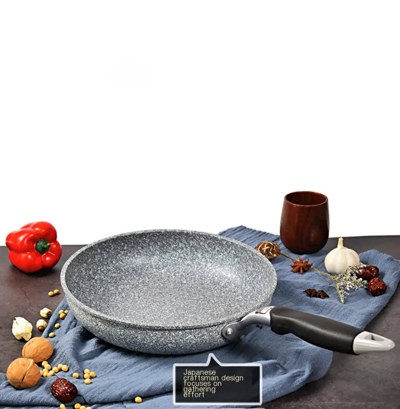 Japanese Stone Non-Stick Frying Pan Set (20cm, 26cm, 28cm)