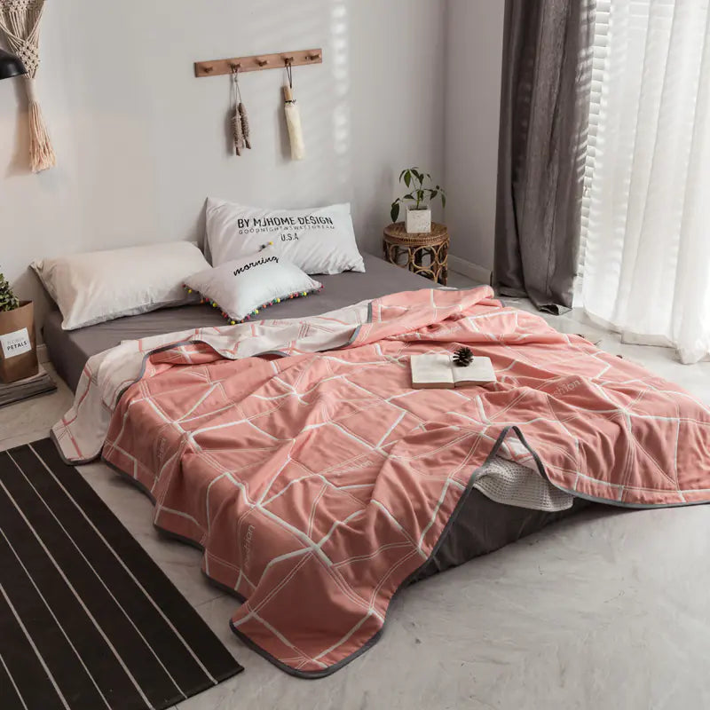 New Cotton Six-Layer Gauze Blanket for All Seasons