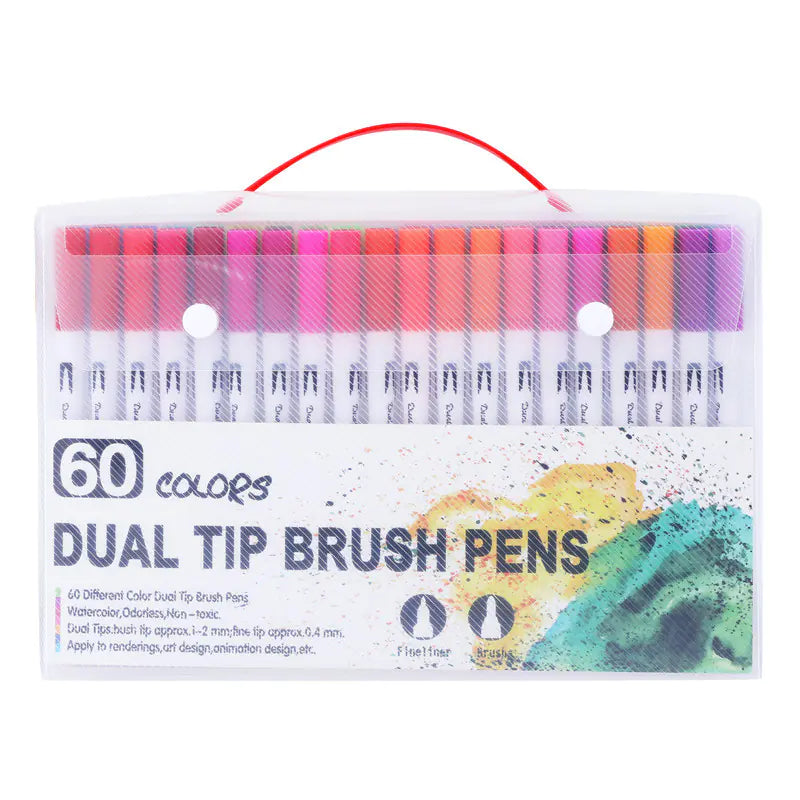 Water-Based Color Markers and Drawing Pens