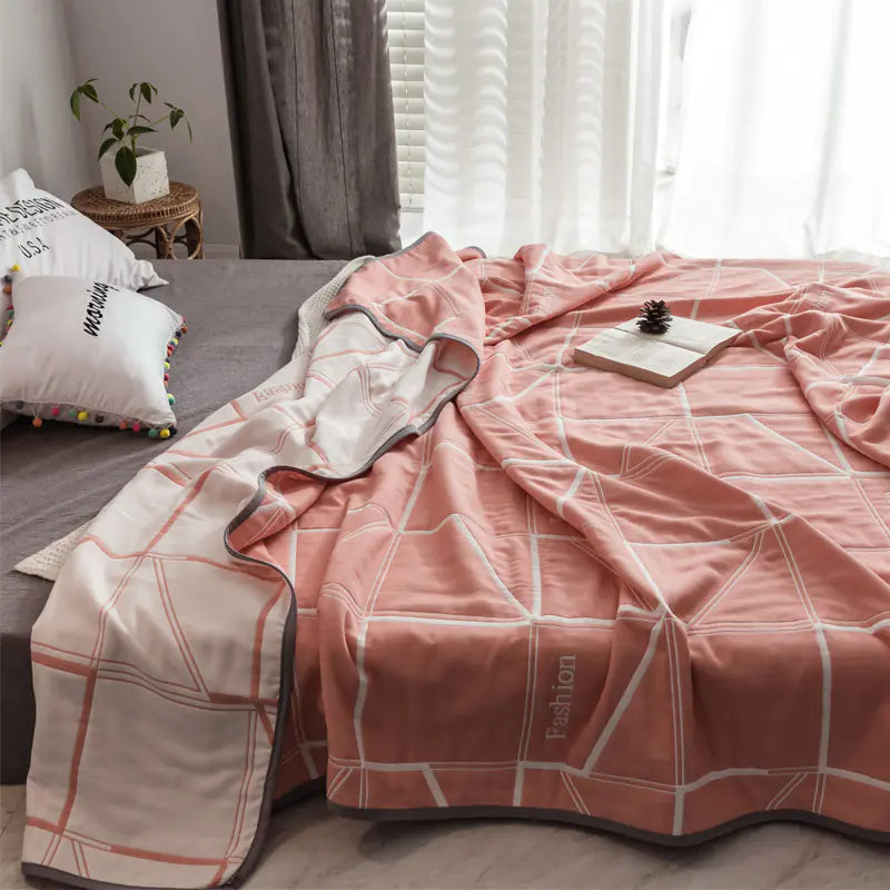 New Cotton Six-Layer Gauze Blanket for All Seasons