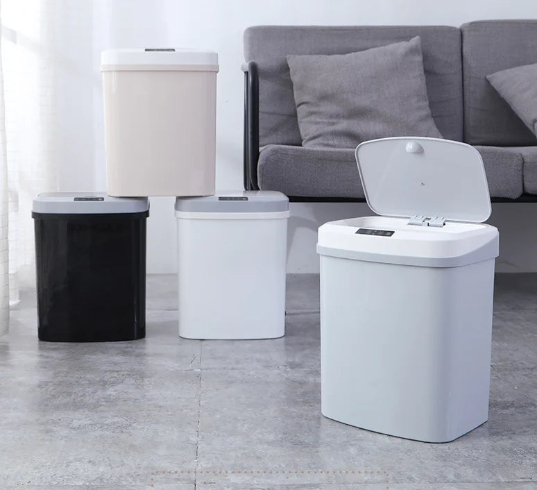Smart Sensor Trash Can with Automatic Lid