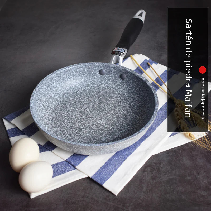 Japanese Stone Non-Stick Frying Pan Set (20cm, 26cm, 28cm)