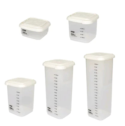 Food Storage Canister with Measuring Kitchen Box