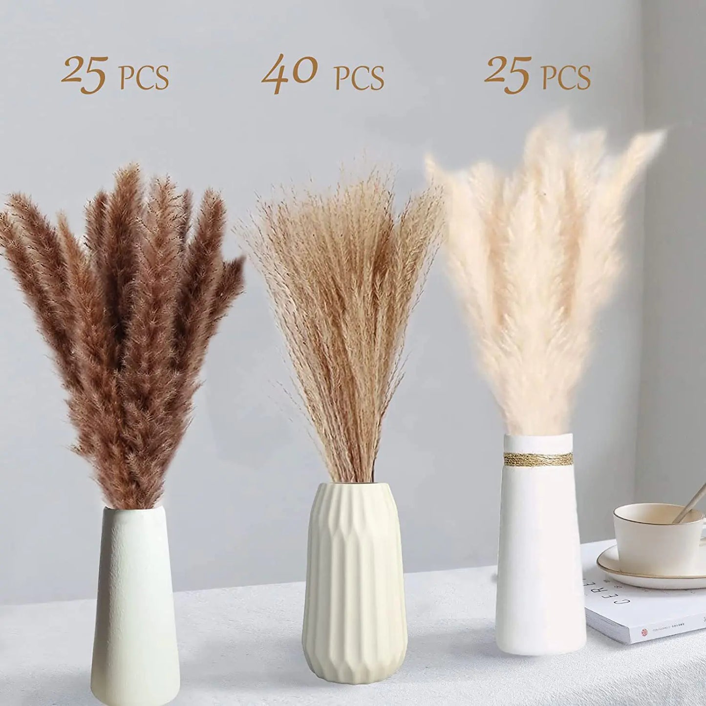 Amazon Wholesale Dried Flower Bouquet - Bunny Tail Grass